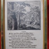 Gravura rara Ethica Naturalis (Christoph Weigel), anii 1700